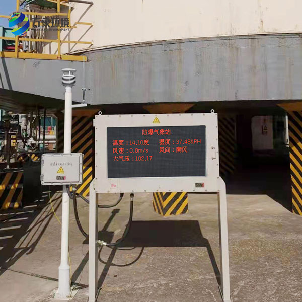 Explosion proof meteorological station in tank farm - reducing the probability of accidents